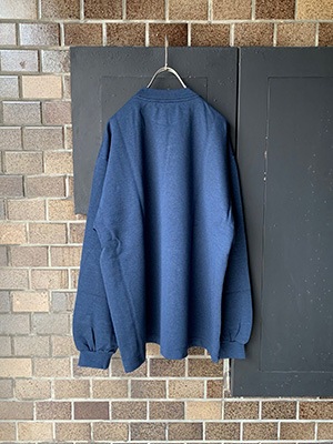 BETTERDUALWARM HALF MOCK T-SHIRTNAVY