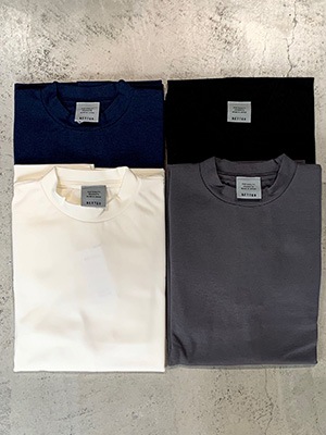 BETTERDUALWARM HALF MOCK T-SHIRTNAVY