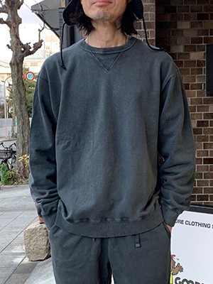 BETTERGRAY PIGMENT CREW NECK PULLOVER