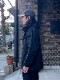 BETTERCOTTON NYLON GROSGRAIN ANORAKBLACK