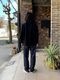 WASEWROUGH CREW SWEATBLACK