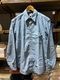 WASEWWORKAHOLIC CHAMBRAY SHIRTINDIGO/WHITE
