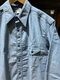 WASEWWORKAHOLIC CHAMBRAY SHIRTINDIGO/BLUE