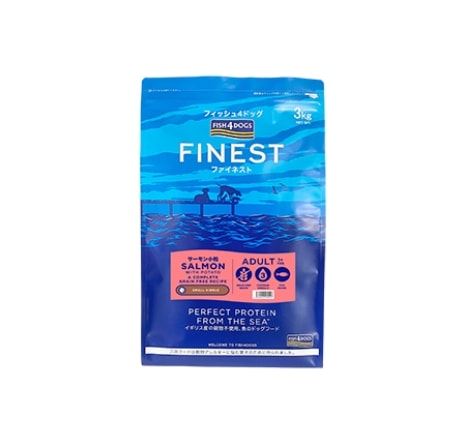 フィッシュ４ドッグ　サーモン　小粒　3kg
