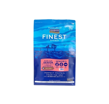 フィッシュ４ドッグ　サーモンシニア　3kg