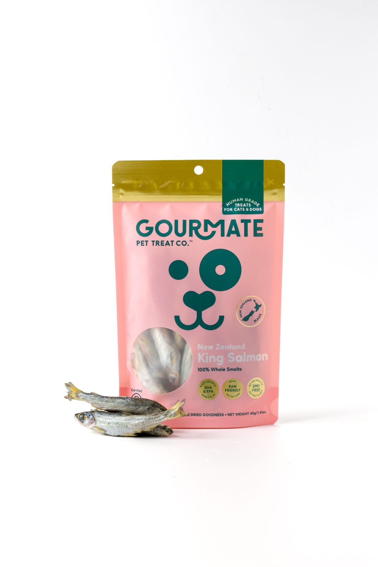GOURMATE　ベイビーキングサーモン　40g