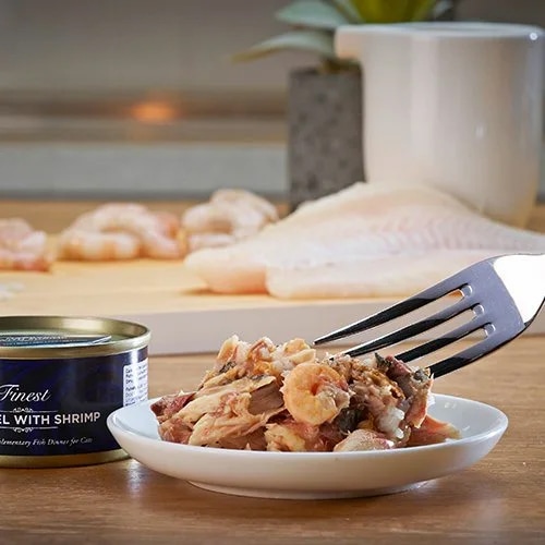 猫缶 サバ＆小エビ MACKEREL WITH SHRIMP　70g