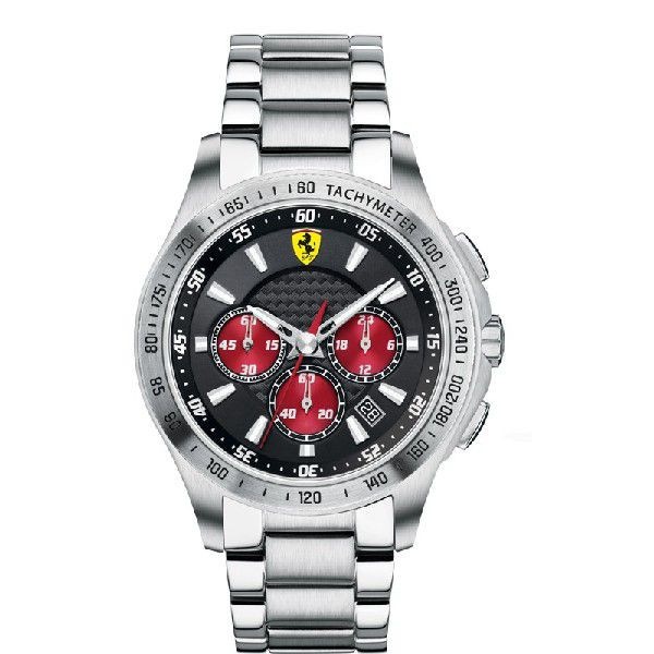 Ferrari クロノグラフ 腕時計 送料無料】Ferrari フェラーリScuderia Chrono クロノグラフ Steel