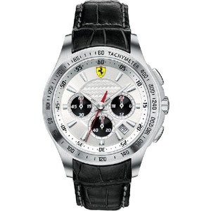 【スイス製】フェラーリ Ferrari クロノグラフ 腕時計 送料無料】Ferrari フェラーリScuderia Chrono クロノグラフ Black