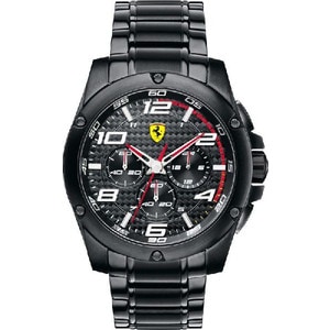 送料無料】Ferrari フェラーリPaddock Chrono クロノグラフ Steel