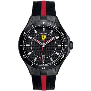 送料無料】Ferrari フェラーリ Raceday Black & Red SF830079 | 腕時計