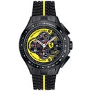 ������̵����Ferrari �ե��顼��Raceday Chrono �����Υ���� Black & Yellow SF830078