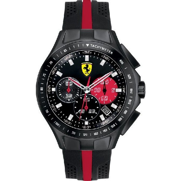 送料無料】Ferrari フェラーリRaceday Chrono クロノグラフ Red