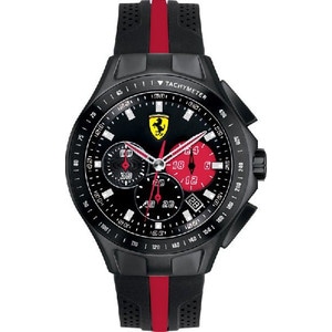 送料無料】Ferrari フェラーリRaceday Chrono クロノグラフ Red