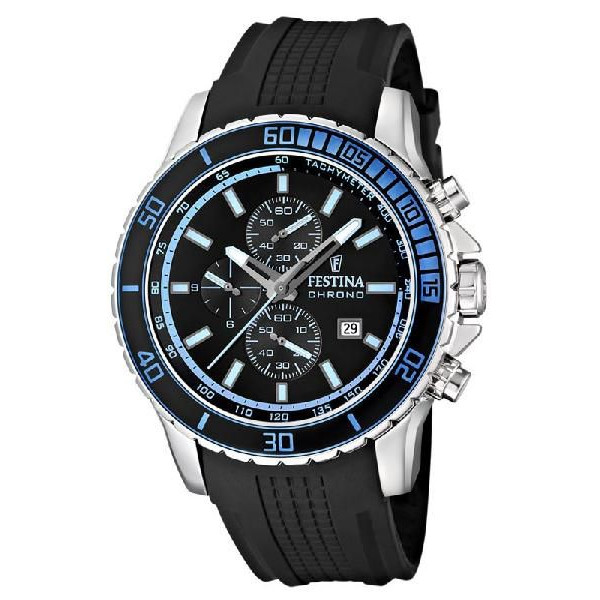 送料無料】スイス製FESTINA フェスティナ クロノグラフ Sport F16561/2
