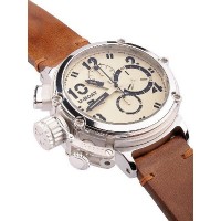 【送料無料】ユーボートU-BOAT 自動巻ETAクロノグラフChimera 925 Silver U-7107|U|腕時計一覧