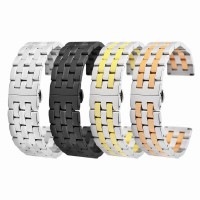 汎用品 ステンレスベルト 幅20mm/22mm/24mm/26mm SB716|ステンレスベルト|腕時計ベルト