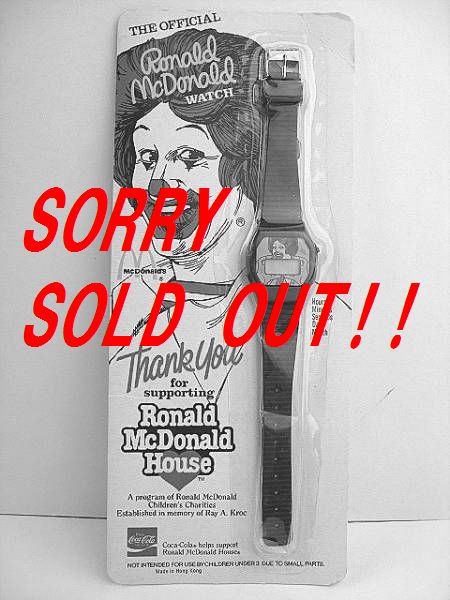 ��1980��s McDonald �ޥ��ɥʥ�� �ޥå� �ɥʥ�� �ӥ�ơ��� �ӻ��ס�