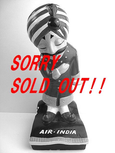 ���쥢�����硪1970��s AIR INDIA ����ɹҶ� �ӥ�ơ��� TOY �ޥϥ饸���