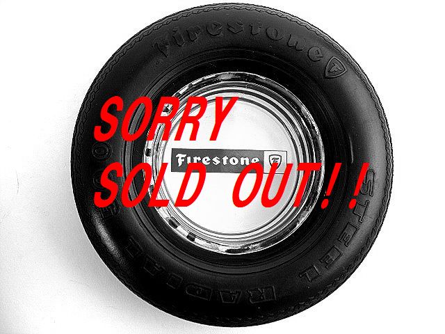 ☆1960's Firestone ファイヤーストーン タイヤ 灰皿 ESSO STP