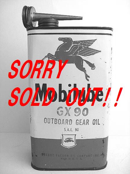 モービルオイル オールド ビンテージ オイル缶 ガレージライフ OIL CAN