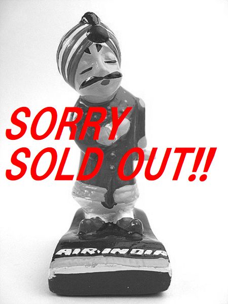 ☆1970's AIR INDIA インド航空 ビンテージ マハラジャ TOY 飛行機