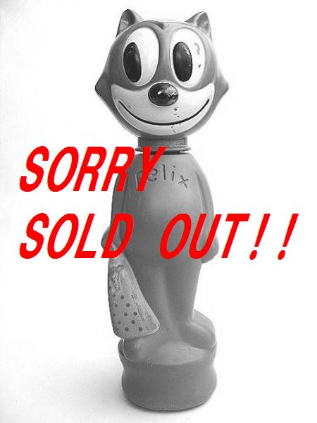 ��1960��s FELIX THE CAT �ե���å��� �ӥ�ơ��� SOAKY �������� �ܥȥ� ��ǭ��