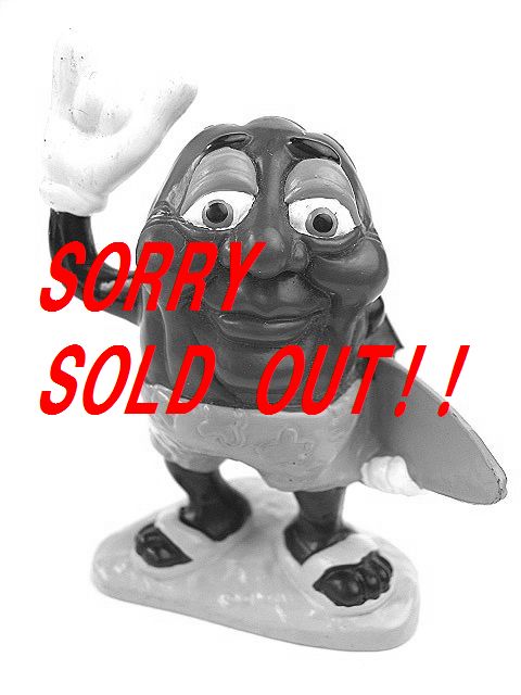 ��1980��s California Raisins ����ե���˥��졼���� Vintage �ӥ�ơ��� PVC TOY �����ե����