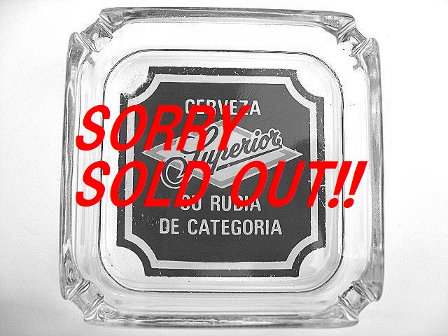 ��Vintage �ӥ�ơ��� CERVEZA Superior �ᥭ�����ӡ��� ���饹 ������ȥ쥤 ������