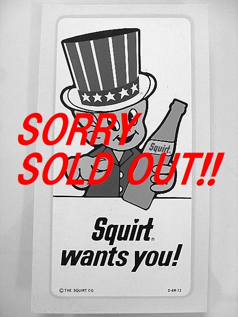 ���쥢�� 1970��s SQUIRT ������� �ܡ��� �ӥ�ơ��� ��Ž�� �ǥ����� �� 7UP �� ��