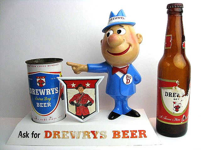 Ķ쥢1950ǣ Drewrys Big D ӥơ ȥ ǥץ졼 ӡ BEER