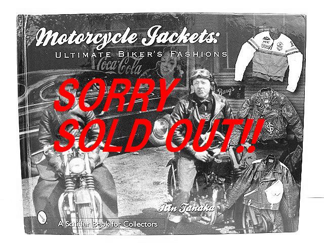 絶版 本 Motorcycle Jackets 田中凛太郎 Rin Tanaka ☆希少！中古本 Motorcycle Jackets 田中 凜太郎 RIN TANAKA 革ジャン