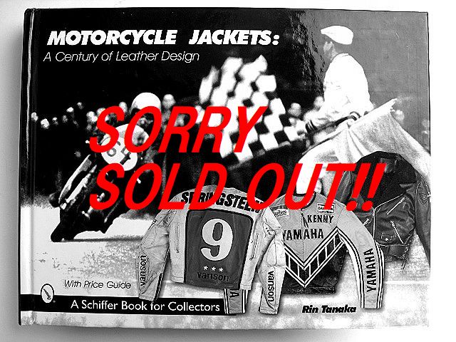 絶版 本 Motorcycle Jackets 田中凛太郎 Rin Tanaka ☆希少！中古本 Motorcycle Jackets 田中 凜太郎 RIN TANAKA 革ジャン