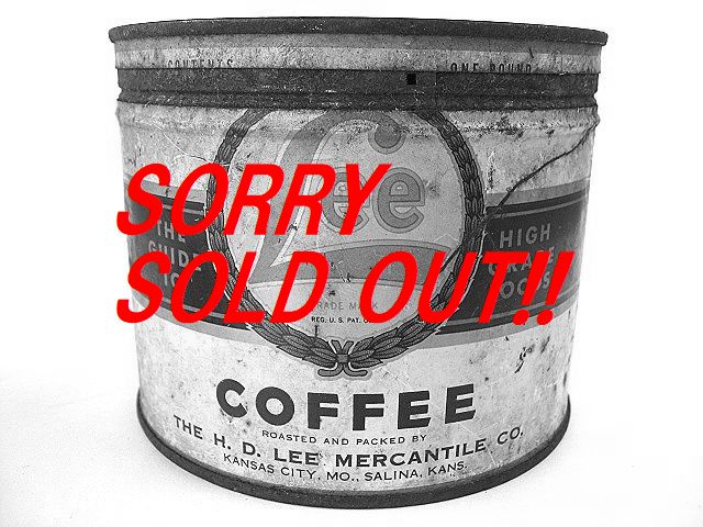 ���쥢�� 1940��s HD LEE COMPANY COFFEE ���� MERCANTILE ���� �꡼�饤������ �ӥ�ơ�����