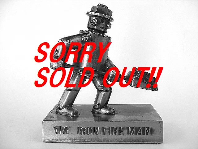���쥢��1940��s IRON FIREMAN �ӥ�ơ��� TOY ���ɥХ������� Ŵ�� �� ���ʪ �������塼��