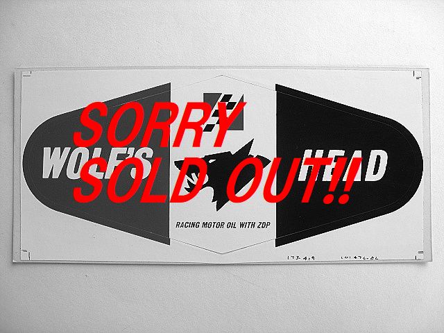 ��1970��s WOLF'S HEAD ����ե��إå� �ӥ�ơ��� �ǥ����� ������̡�