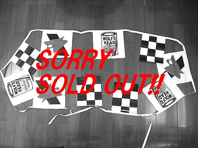 �����硪 1970��s WOLF'S HEAD ����ե��إå� �ӥ�ơ��� �Хʡ� �����å��� ���� ������̡�