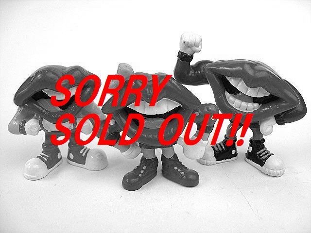 �������� 1980��s Tang Lips �ӥ�ơ��� PVC 3�ĥ��å� ���ɥХ������� ���ͥ��ա��ɡ�