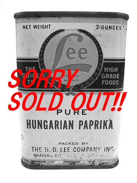 ��1940��s HD LEE COMPANY SPICE TIN �� �꡼�饤������ �ӥ�ơ�����