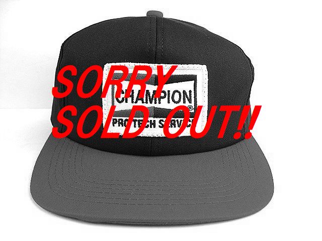 ��1980��s CHAMPION �����ԥ��� �ץ饰 �ӥ�ơ��� CAP �� BELL STP 500TX��