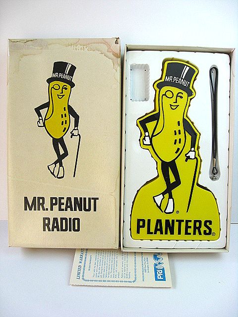 1970s MR PEANUT ߥԡʥå ӥơ 饸 Ȣդ  ץ󥿡ҡ