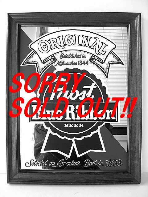 ��1980's PABST �ѥ֥��� BEER �ӡ��� �ӥ�ơ��� �ѥ֥ߥ顼 �� ���� �ϥॺ��