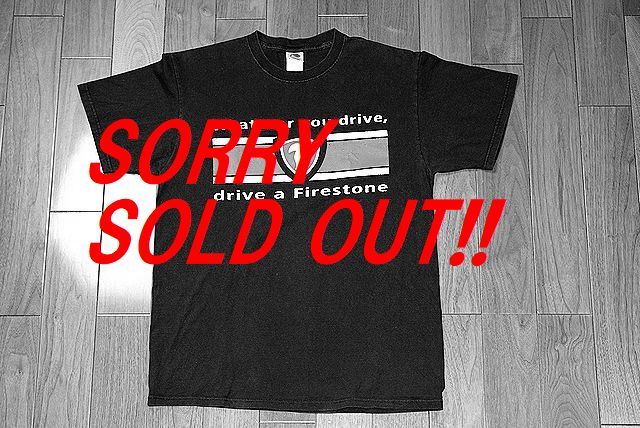 ��1980��s Firestone �ե����䡼���ȡ��� �ӥ�ơ��� T����� L������ �� ����� �ϡ��졼��