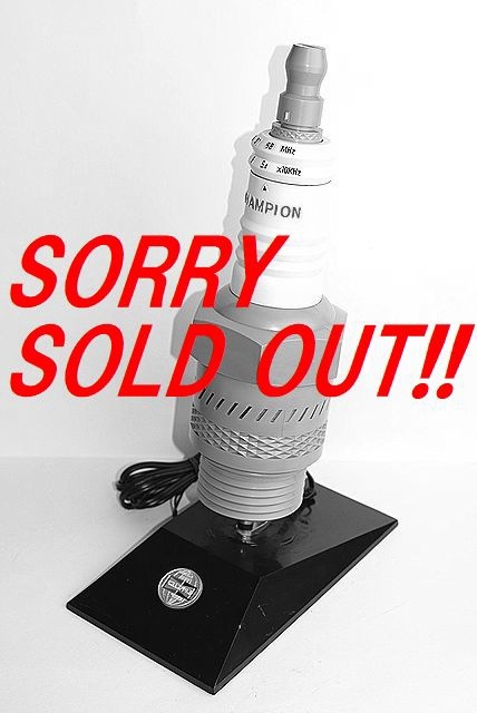 ☆レア！1970's CHAMPION PLUG チャンピオン スパーク プラグ