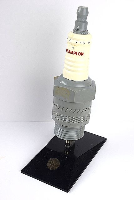 쥢1970's CHAMPION PLUG ԥ ѡ ץ饰 ӥơ 饸