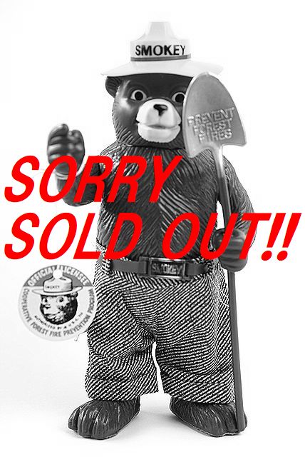 ��NOS�� 1970��s SMOKEY BEAR ���⡼�����٥� �ӥ�ơ��� TOY DAKIN�� ���դ���