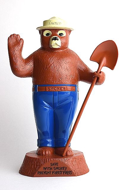 ��1970��s ���⡼�����٥� SMOKEY BEAR �ӥ�ơ��� ����Ȣ ���� �� ���ޡ�