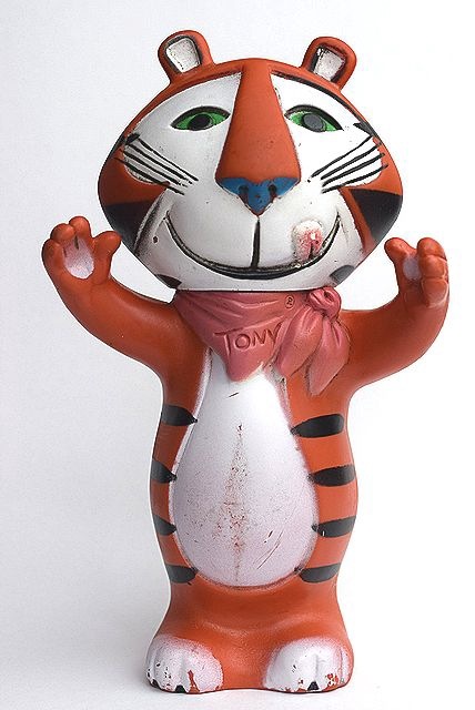 ☆1970's トニーザタイガー ケロッグ ビンテージ ソフビ TOY シリアル