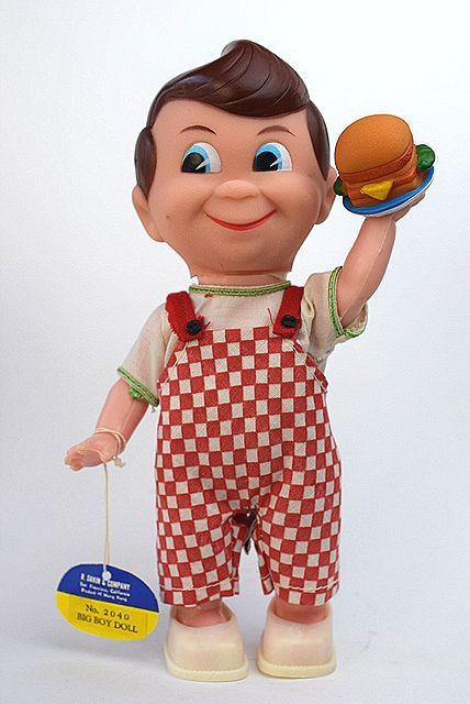 ☆レア！ 1970's BIG BOY ビッグボーイ ビンテージ ソフビ TOY 白靴