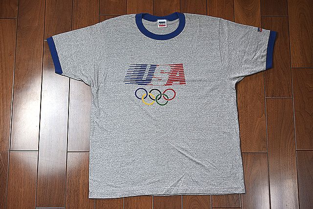 ☆1980's Levi's リーバイス オリンピック ビンテージ リンガー T